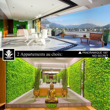 Panoramique 180 Lac Et Montagne Et Nid Secret Spa Romantique Annecy Zewnętrze zdjęcie