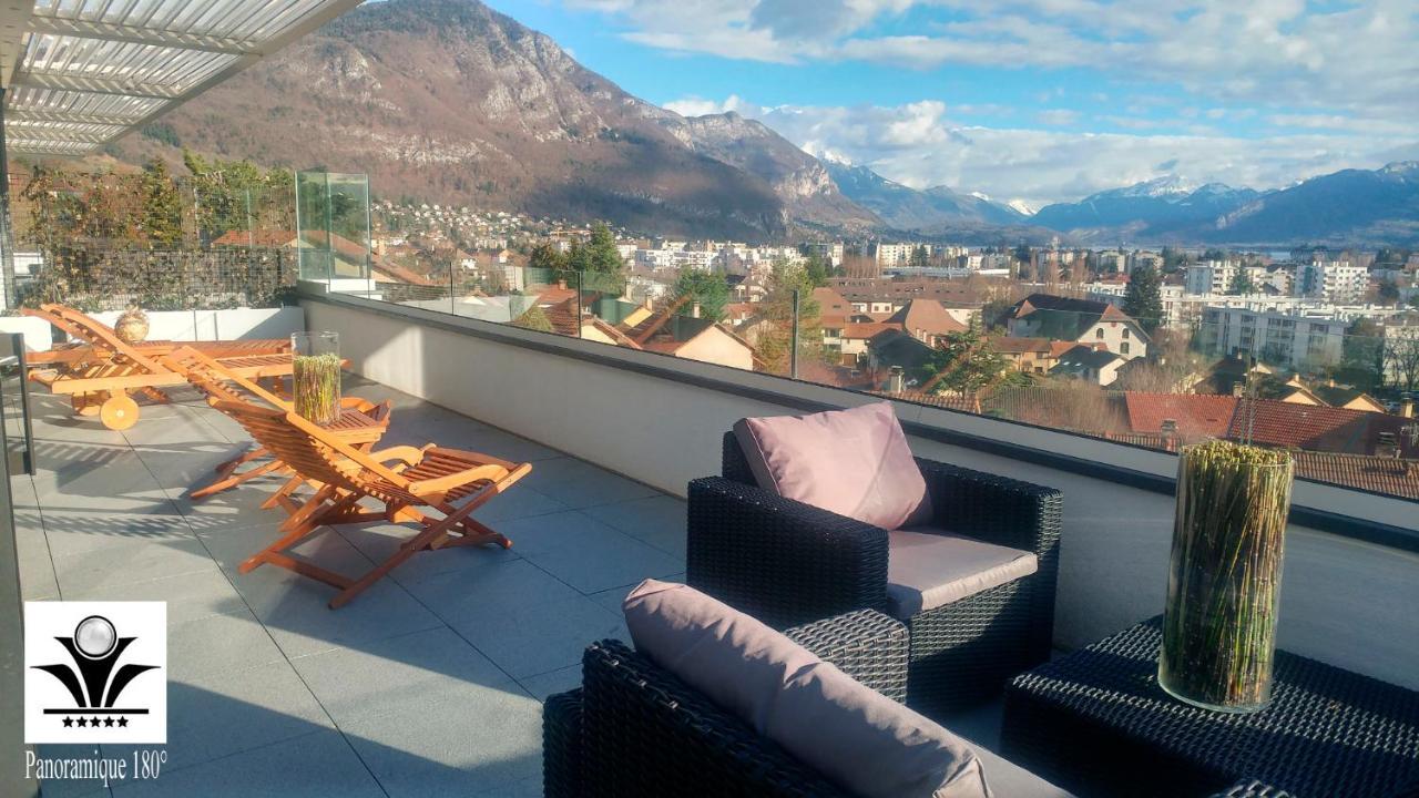 Panoramique 180 Lac Et Montagne Et Nid Secret Spa Romantique Annecy Zewnętrze zdjęcie